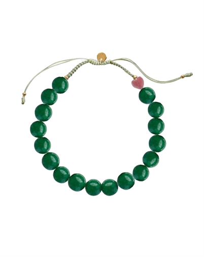 Stine A - Cherrie Bon Bon Armbånd - Happy Green 